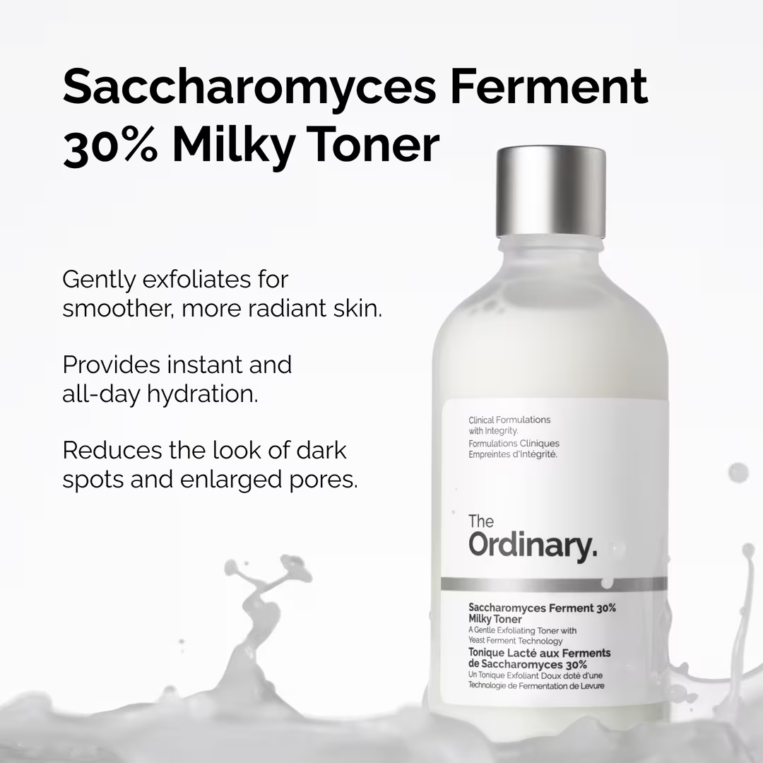 Tônico Facial The Ordinary Saccharomyces Ferment 30% Milky Toner