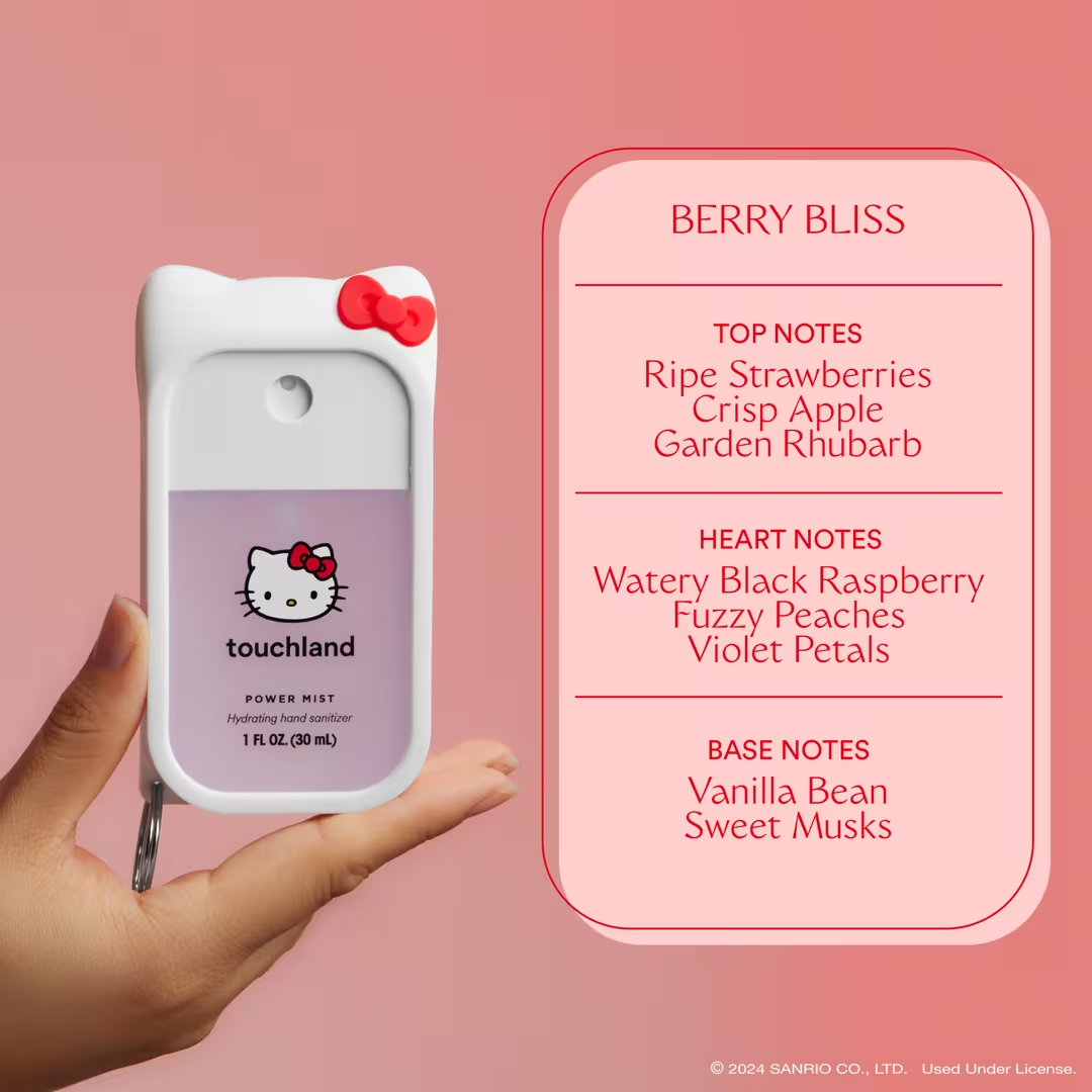 Higienizador Sanitário Touchland x Hello Kitty Limited Edition Set