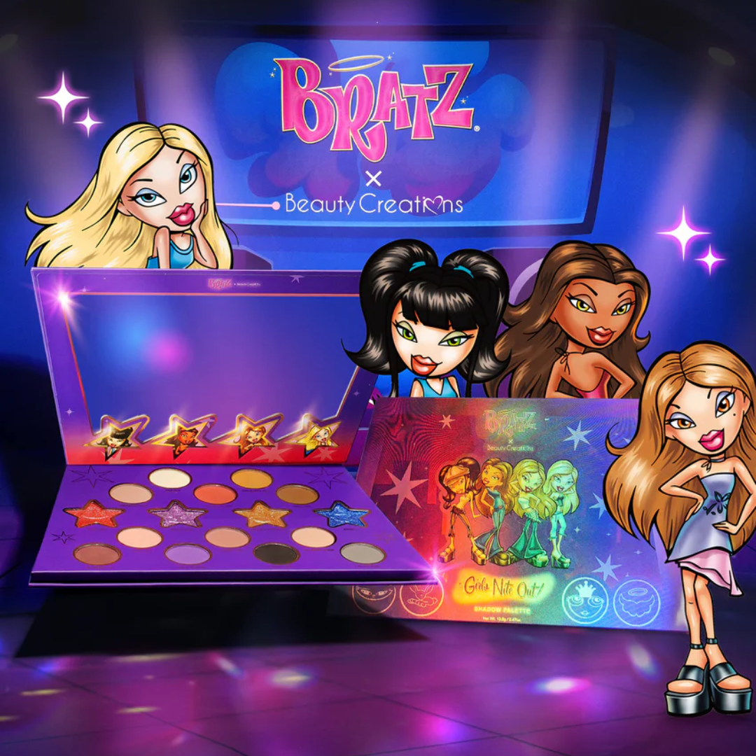 Paleta de Sombras Beauty Creations X Bratz Girls Nite Out Shadow