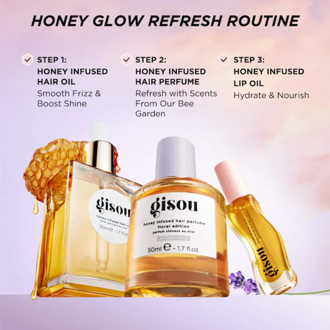 Perfume Capilar Gisou Lavender Berry Honey Infused Hair Perfume
