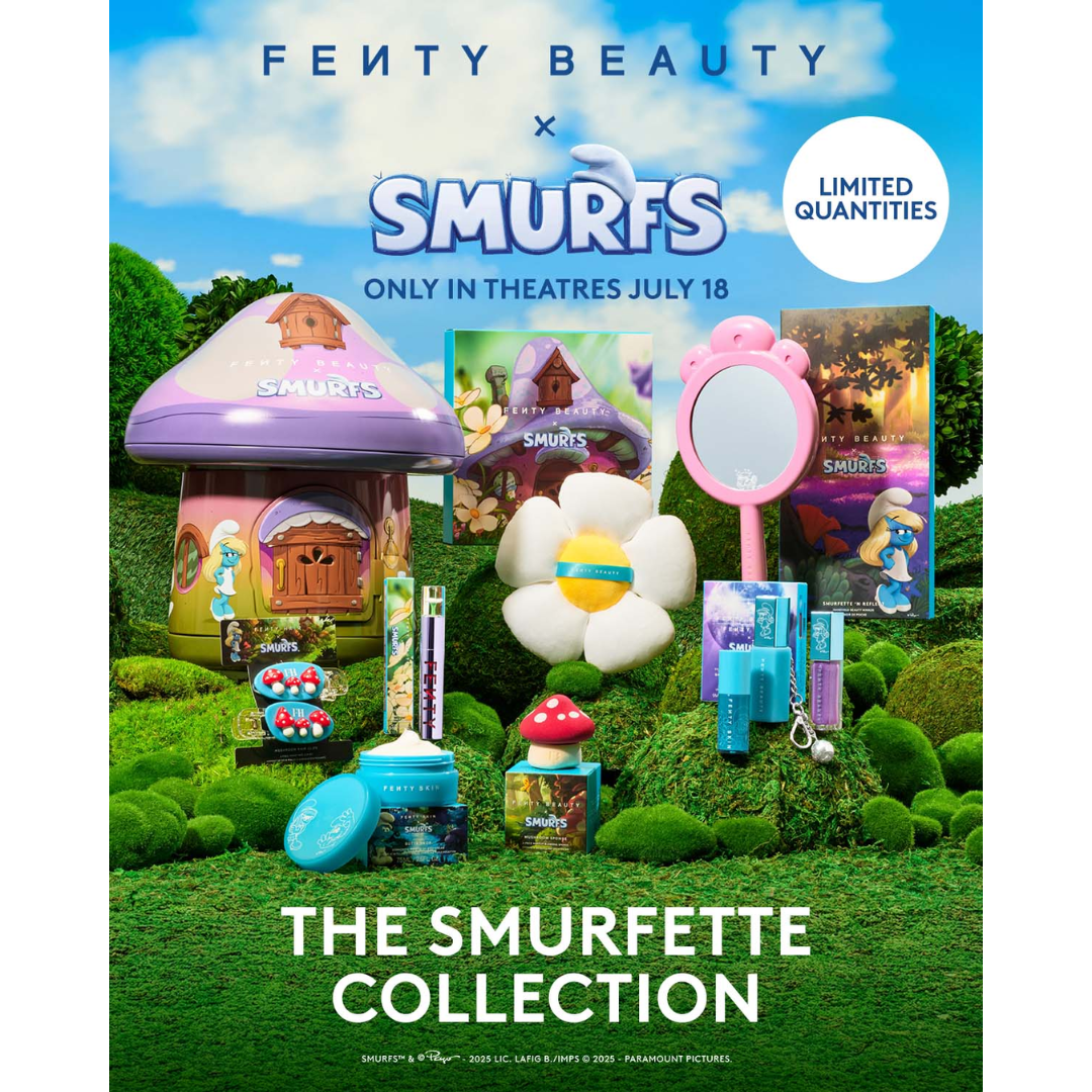 Coleção Completa Fenty Beauty The Smurfette Collection Smurfette