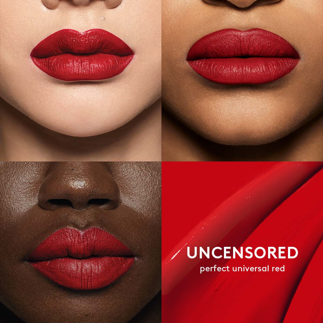 【未開封】The Cherry Trio Set Cherry Kit Labial Fenty Beauty Cherry Mouth 3-Piece Lip Set + Pouch