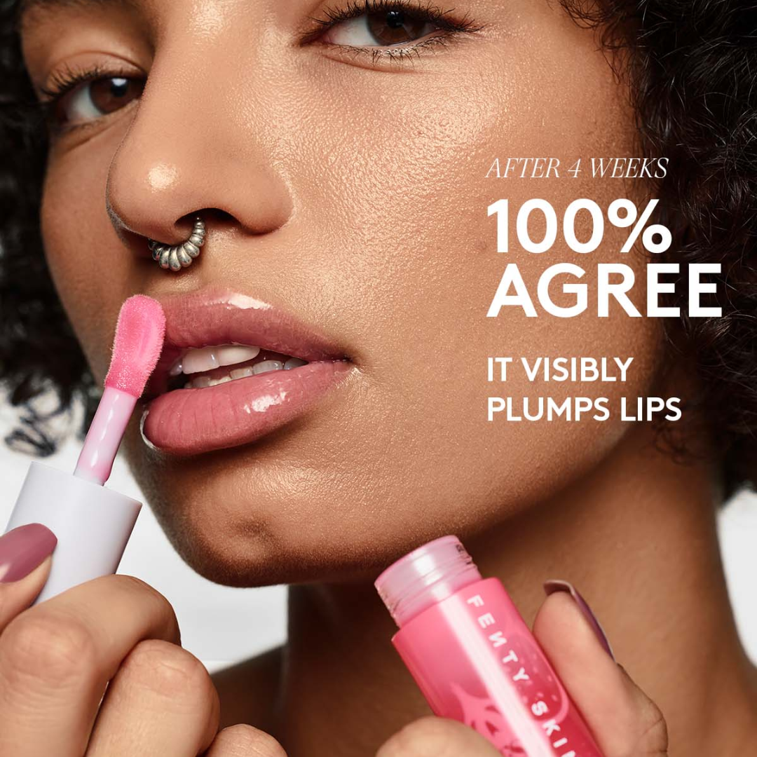 Kit Labial Fenty Beauty Cherry Mouth 3-Piece Lip Set + Pouch