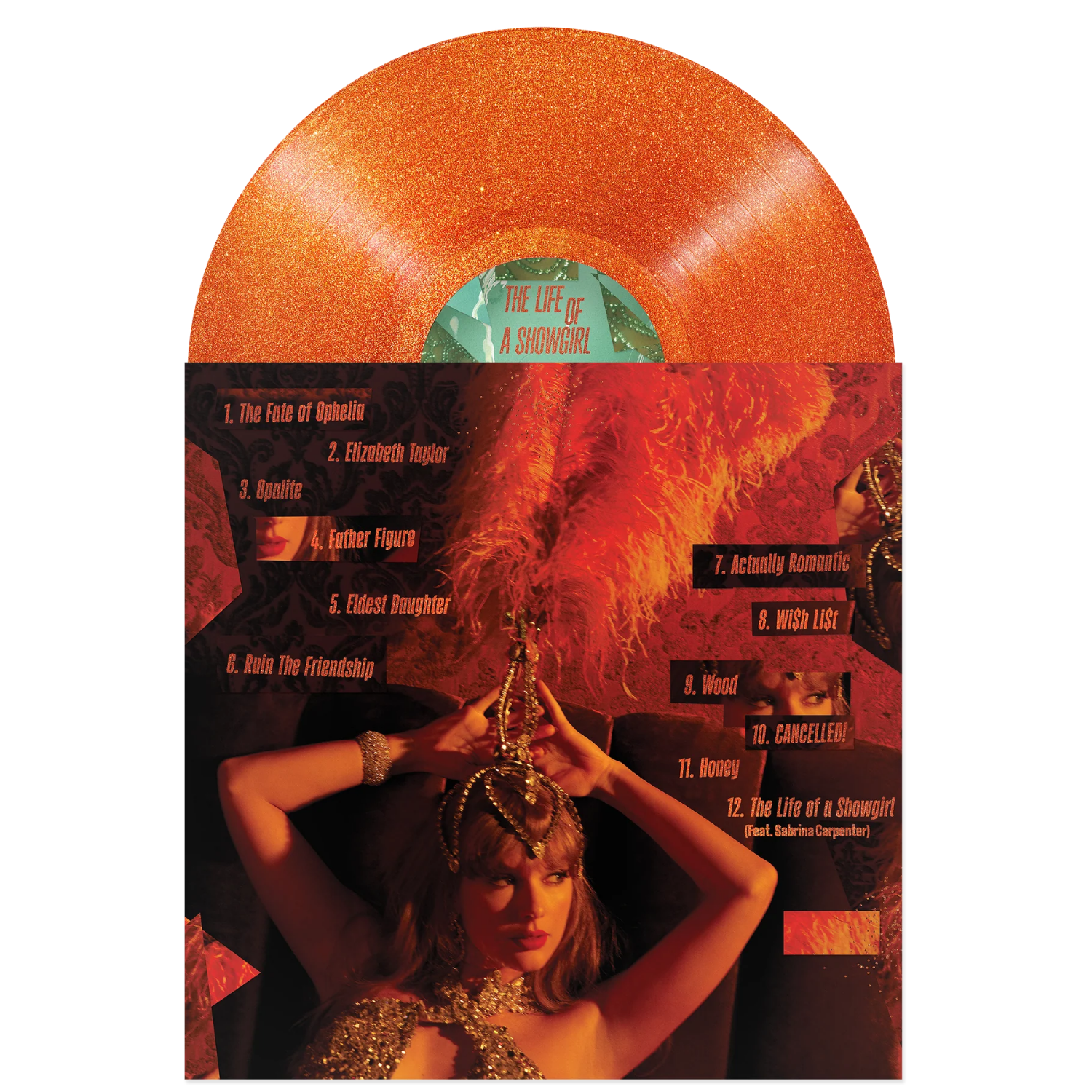 Vinil Taylor Swift The Life of a Showgirl: Sweat and Vanilla