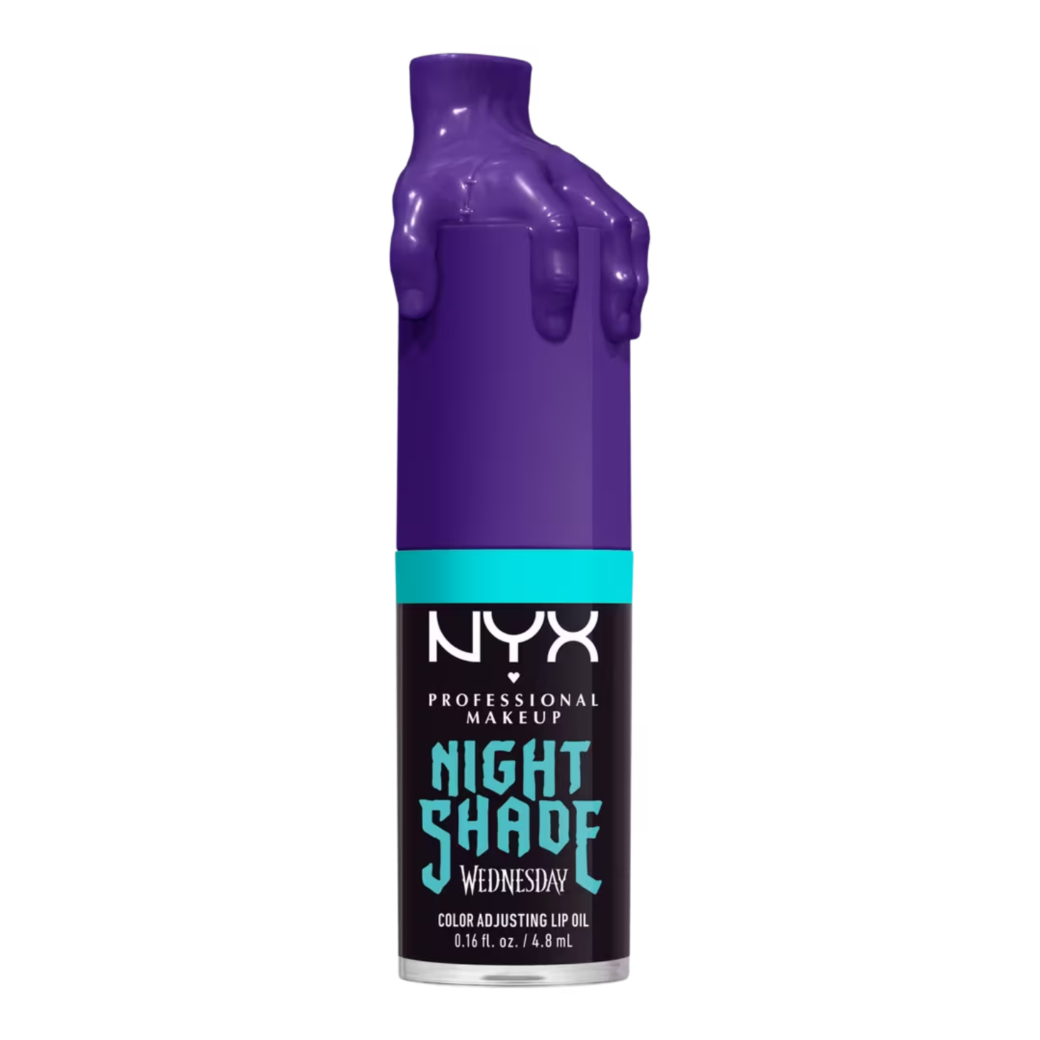 Lip Oil Nyx x Wednesday Mystery PH Lip Oil | Cor: Night Shade