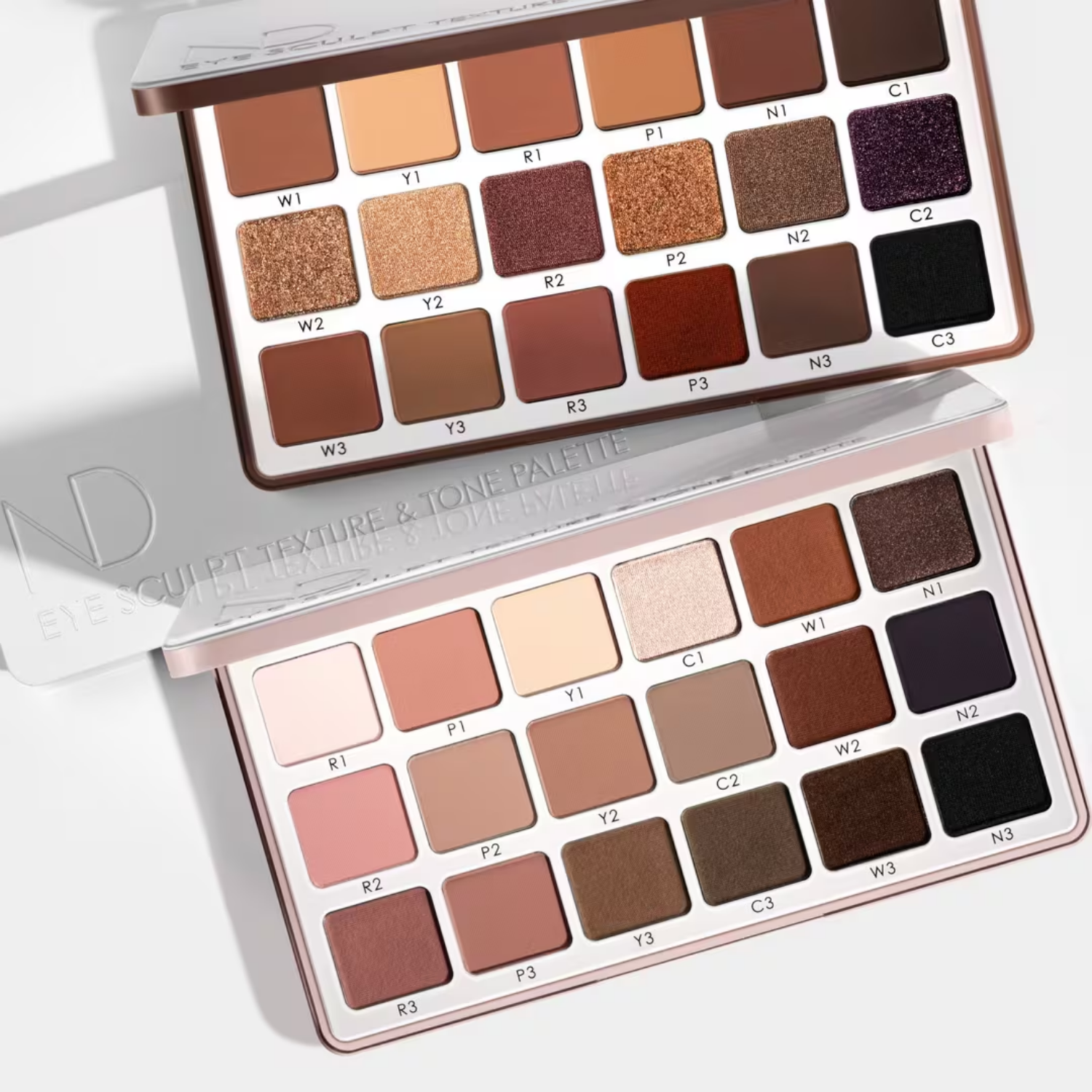 Natasha Denona アイシャドウパレット Eye Sculpt Paleta de Sombras Natasha Denona Eye Sculpt Texture & Tone