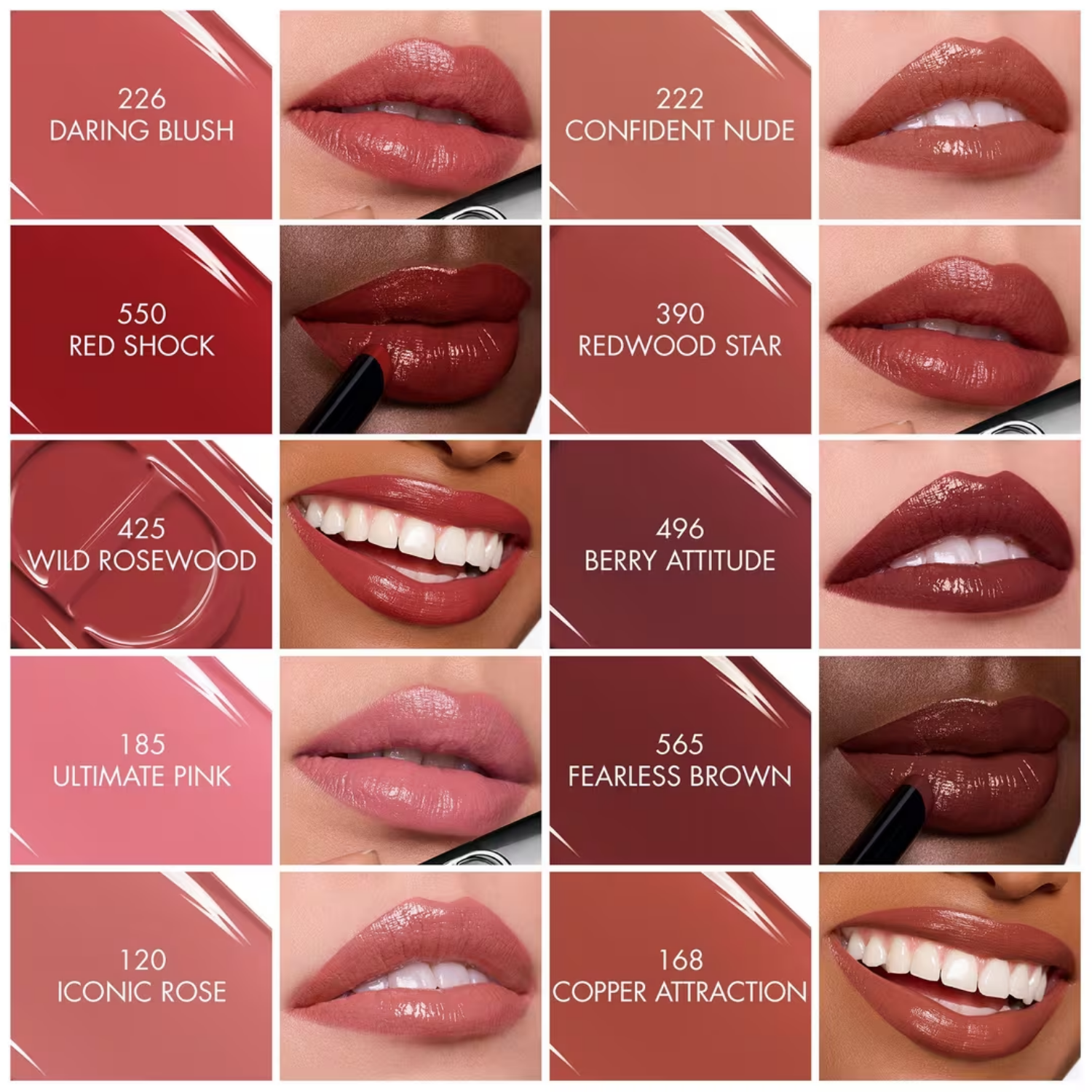 【限定色】Dior ROUGE DIOR ON STAGE 222 Batom Cremoso Dior Rouge Dior On Stage | Cor: 222 Confident Nude