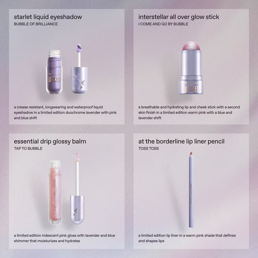 Kit de Maquiagem R.e.m Beauty X Wicked: For Good Glinda Makeup Set