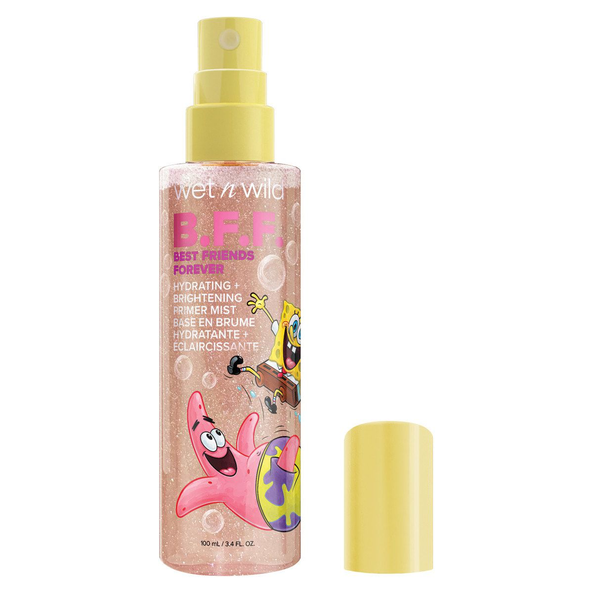 Wet N Wild Bob Esponja B.F.F. Hydrating + Brightening Primer Mist (Primer) Imports MDM