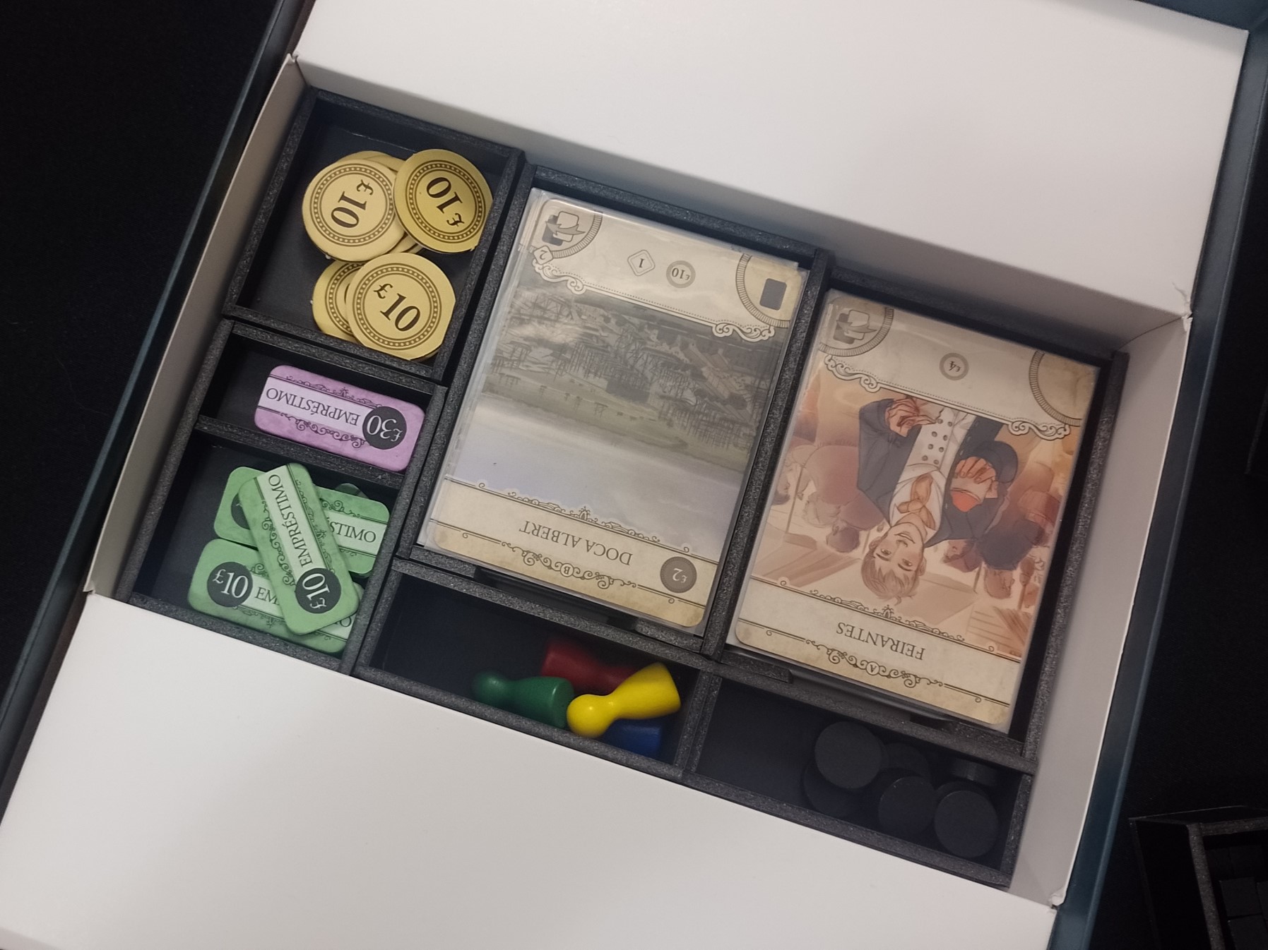 Insert para London - Arquiteto de Inserts - Inserts para os seus jogos ...