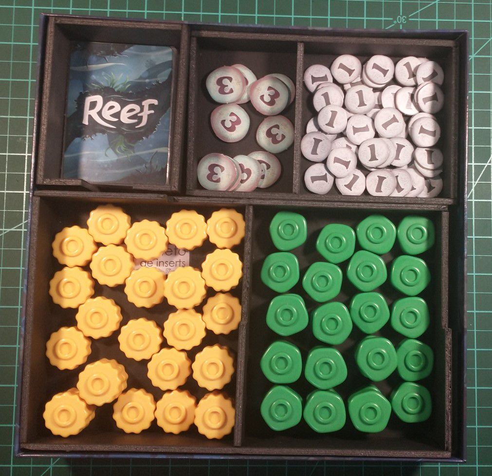 Insert Reef Insert para jogo Reef - Arquiteto de Inserts - Inserts para os seus ...