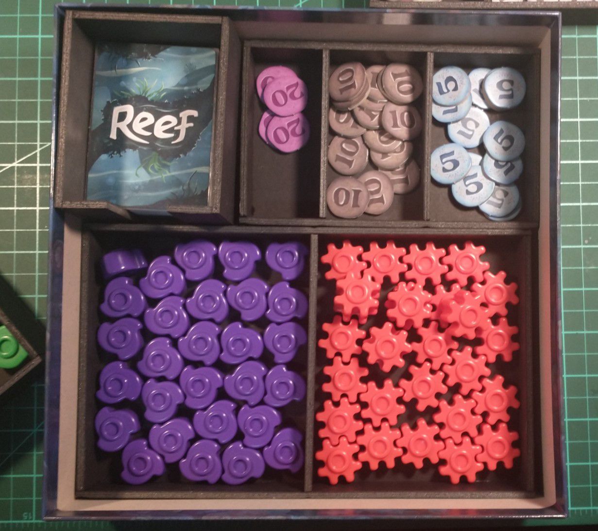 Insert Reef Insert para jogo Reef - Arquiteto de Inserts - Inserts para os seus ...