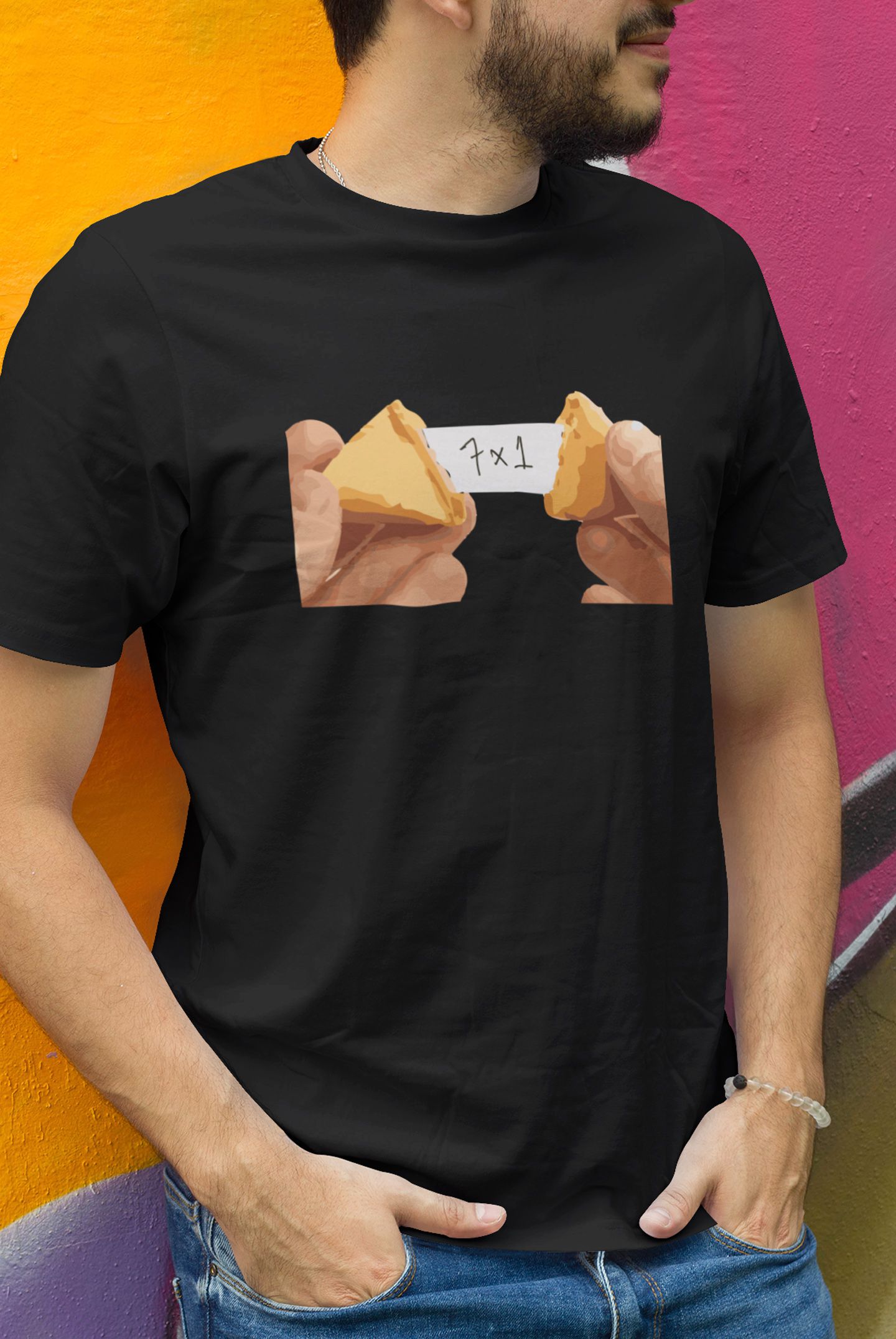 Camiseta Masculina Estampa Batatinha Frita 123