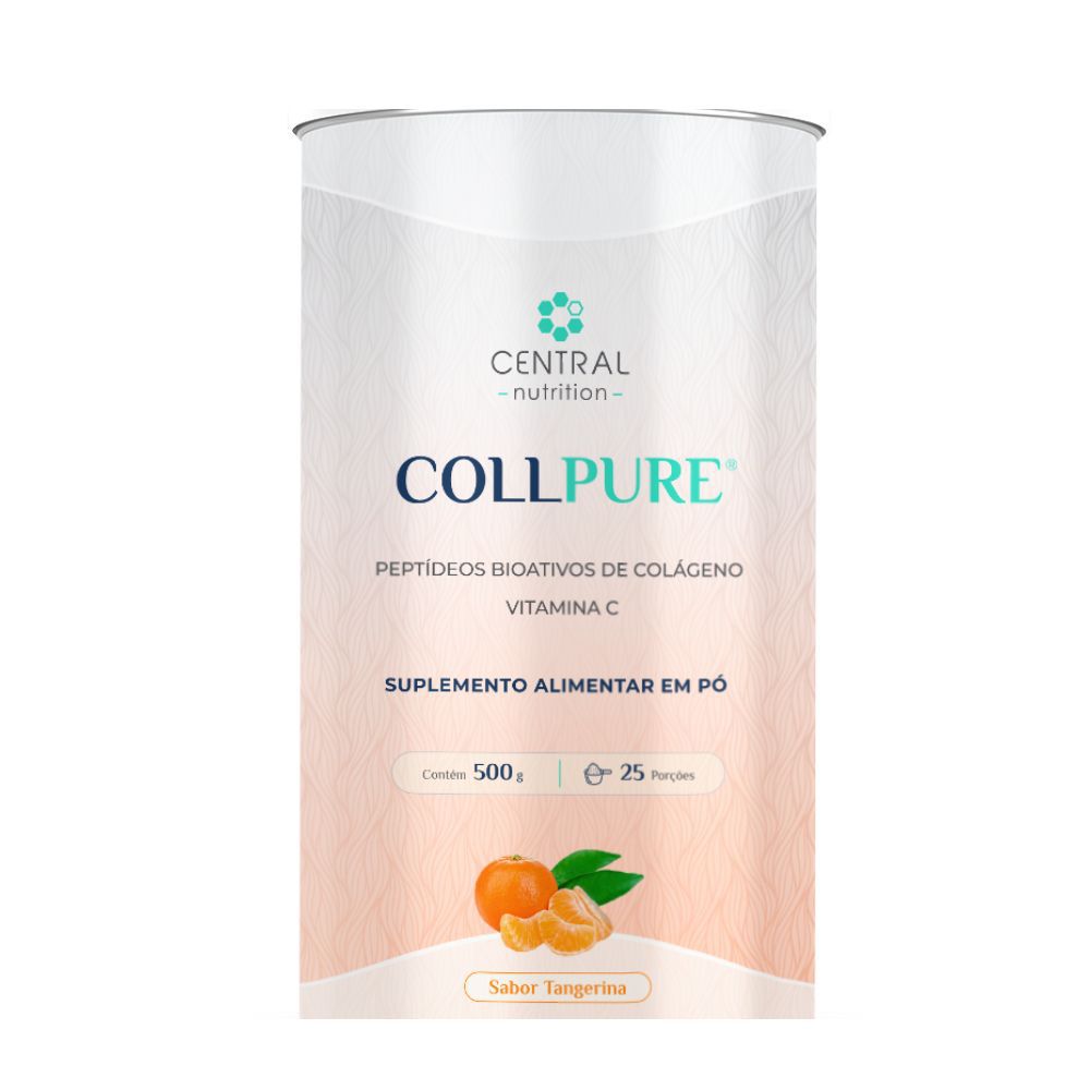 Collpure Colageno 500g Sabor Tangerina Central Nutrition - Origem ...
