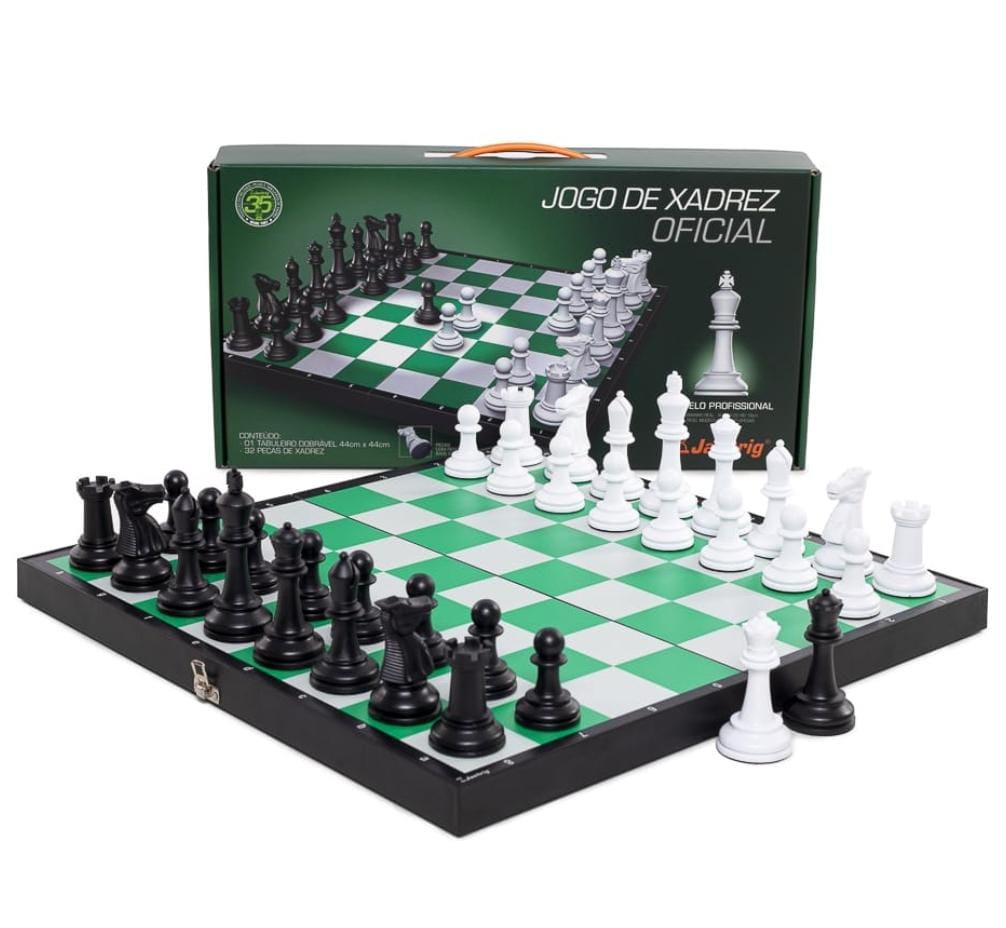 Kit 1 Jogo de Peças de Xadrez Stauton + Tabuleiro Laminado casas 5,6 cm -  Esportes e ginástica - Telégrafo Sem Fio, Belém 1256928499