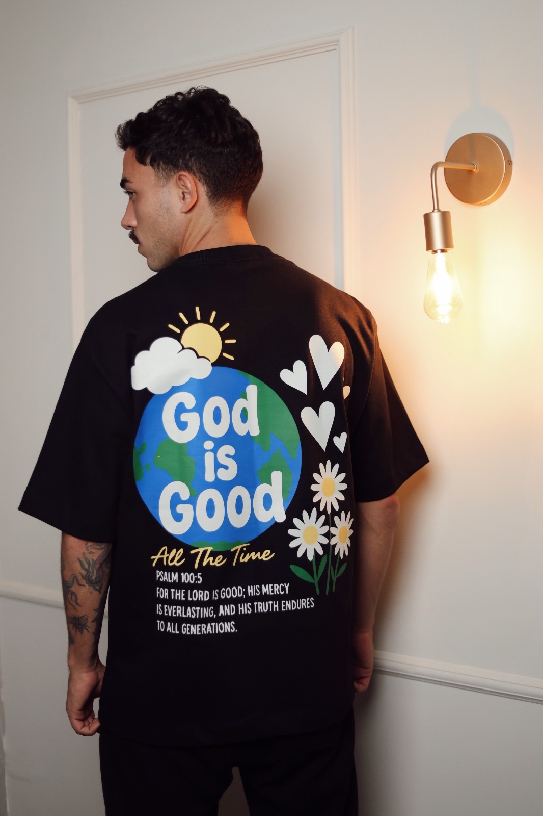 CAMISETA OVERSIZED PRETA GOOD IS GOOD JH PREMIUM - AFTER STORE