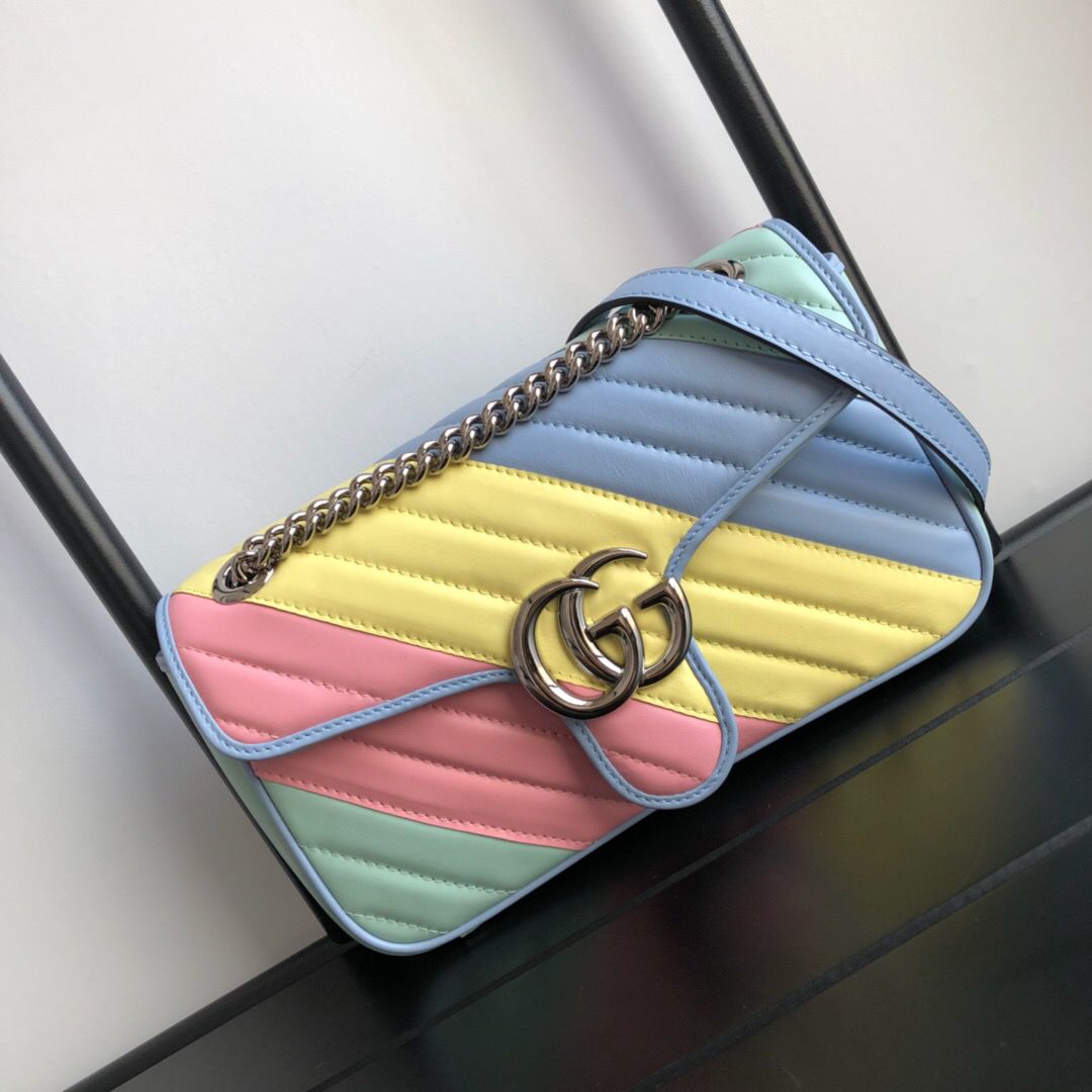 Bolsa Gucci Marmont Multicolor