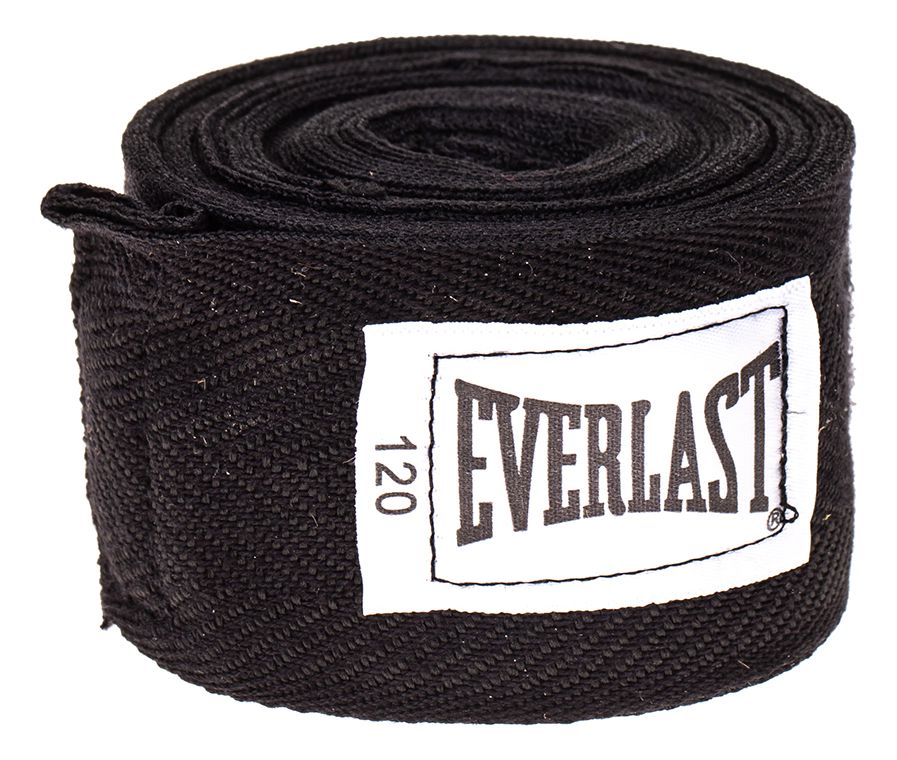 Bandagem Everlast 3 Metros Preto - Game1 - Esportes & Diversão