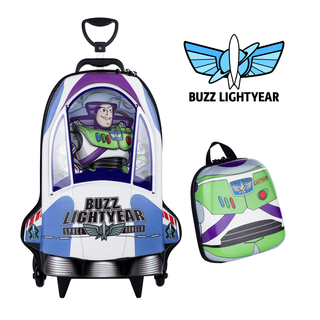 Kit Mala Infantil 3D Buzz Lightyear Toy Story no Shopping do Estudante -  Shopping do Estudante | E-commerce de Papelaria
