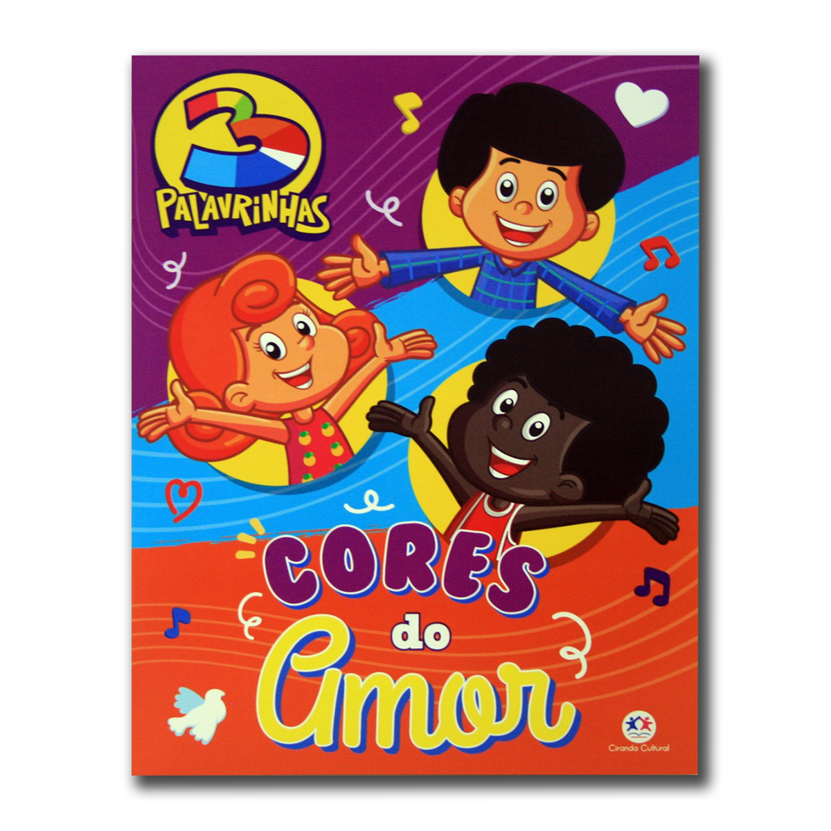 Livro Infantil com Jogos - 3 Palavrinhas