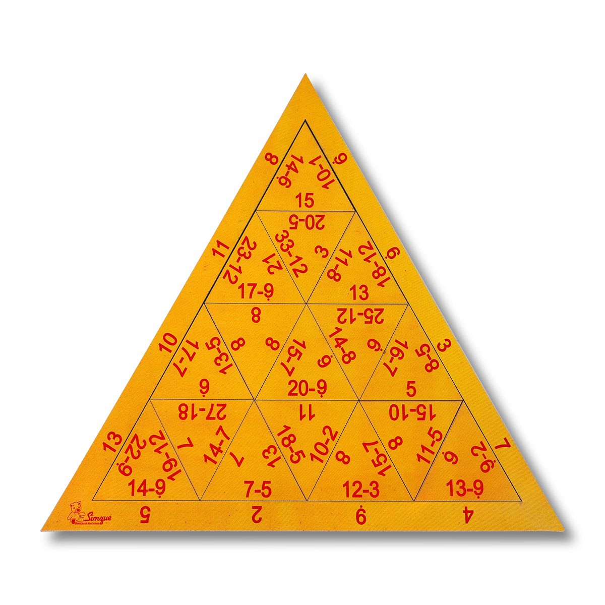 QUEBRA-CABEÇA TRIANGULAR DIVISÃO - Editora Sobre Tudo