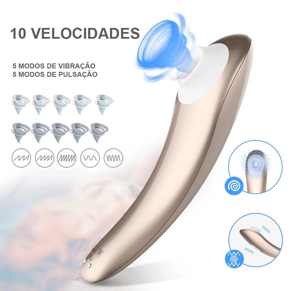 Vibrador Estimulador Sugador de Clitóris Screaming Pro Alex S-Hande - O ...