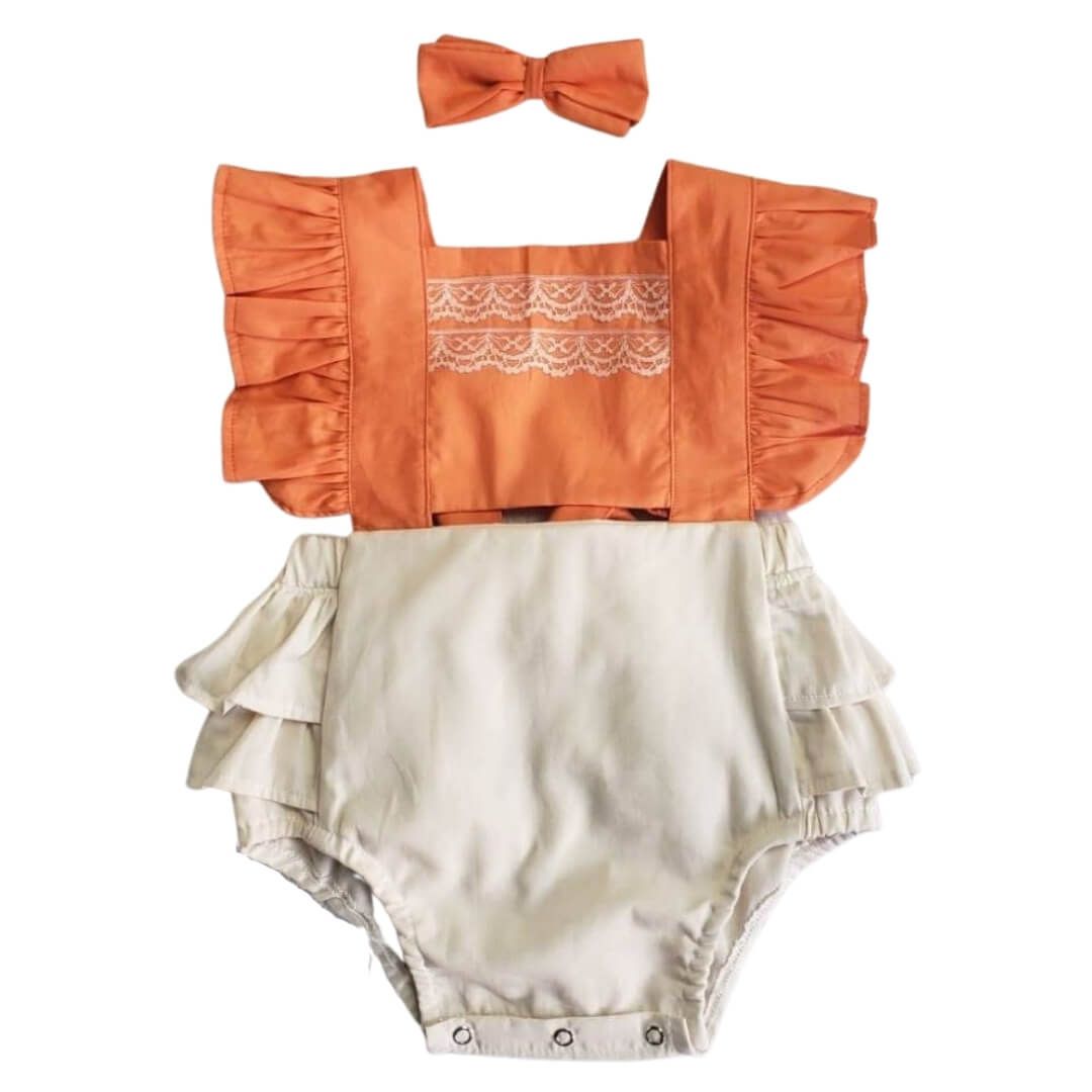 conjunto romper Jardineira Moana baby bebê infantil roupa mesversário  fantasia