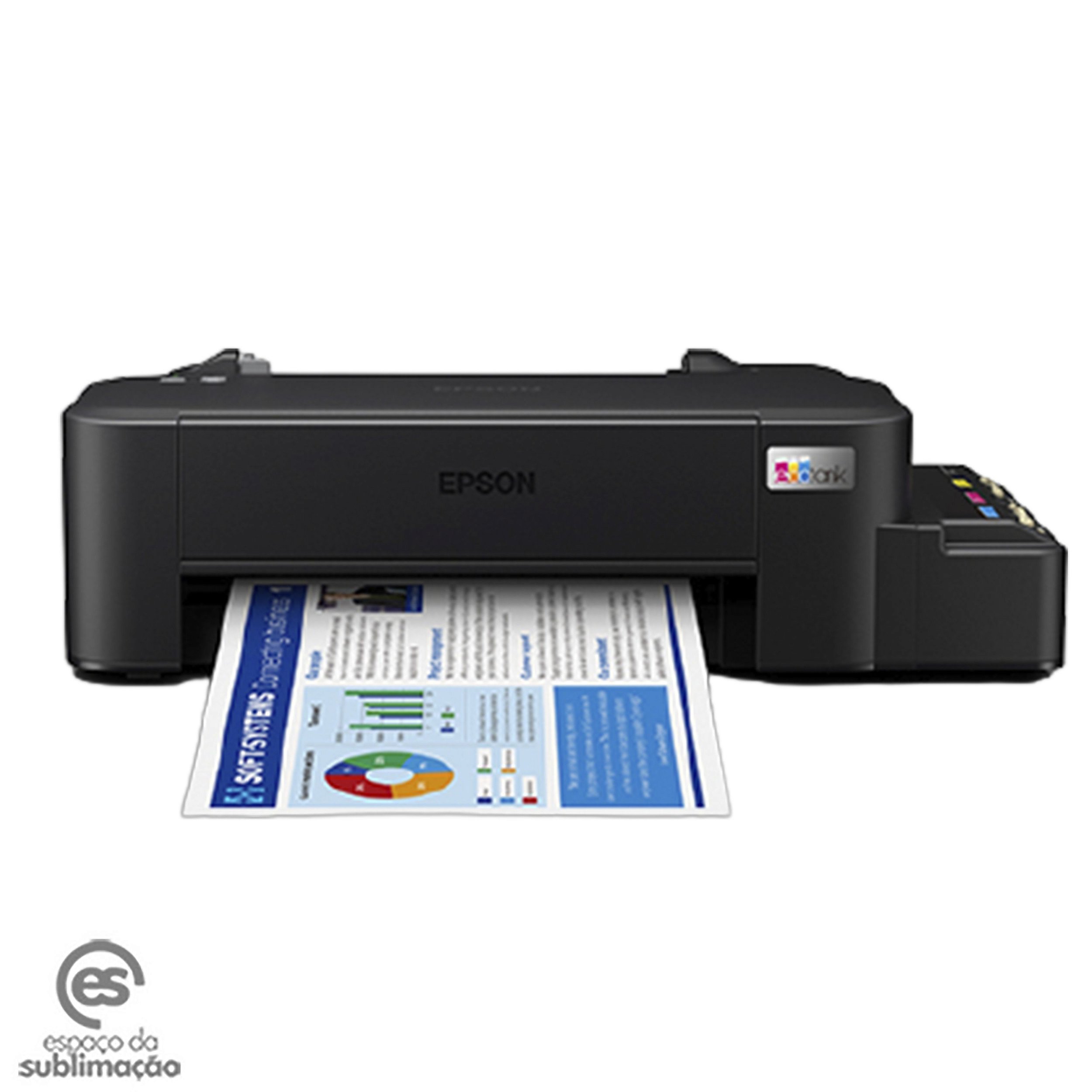 Impressora Epson L121 (Jato de Tinta Sublimática) - Espaço da Sublimação -  Tudo para sublimação e transfer