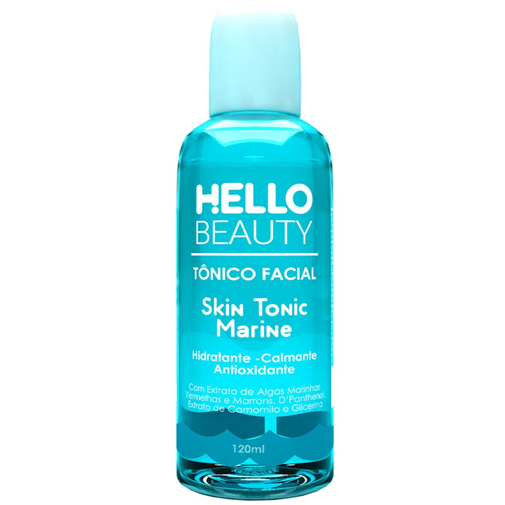 Tônico Facial Hello Beauty Skin Tonic Marine - Lacre21