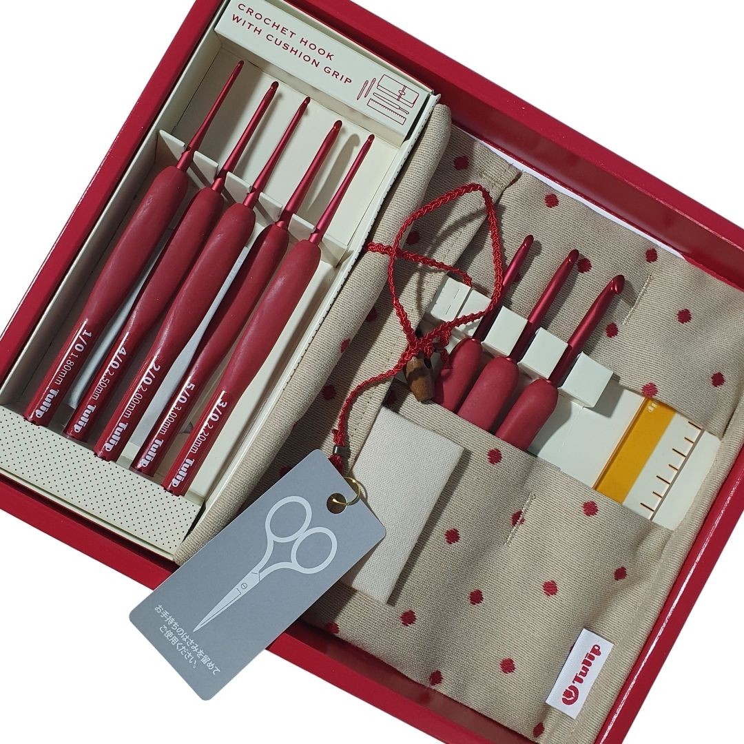 Accessoire Tricot Dentelle Crochets Dentelle Extra-fins 1.0-1.75mm - Acier Avec Poignée Ergonomique Multicolore Kit Crochet Dentelle