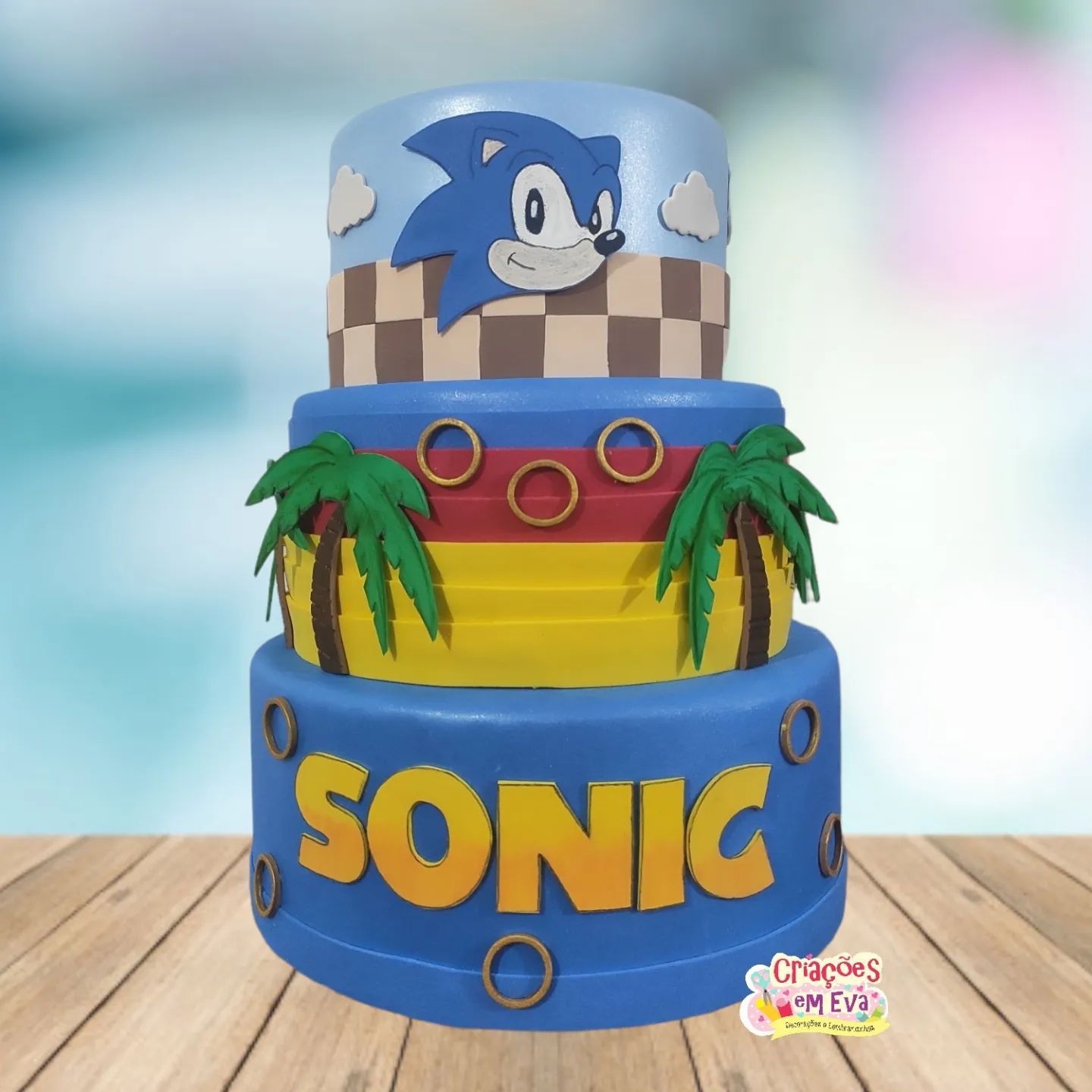 Personagens Sonic em Biscuit