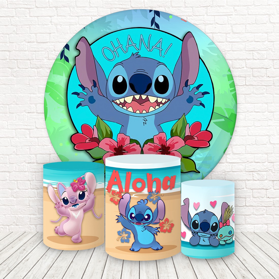 Capa Painel Lilo Stitch Filme Desenho