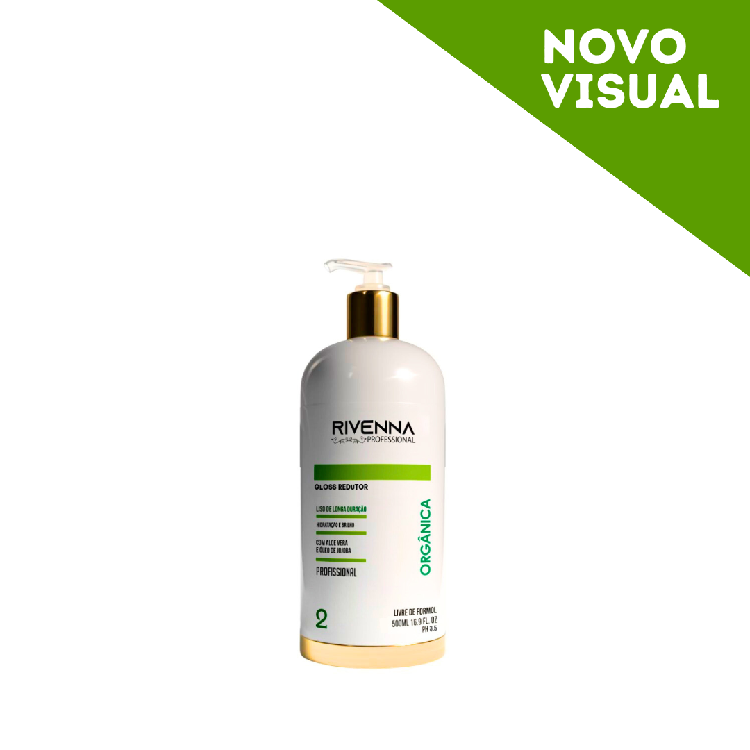 Progressiva Rivenna Orgânica - 500ml - Loja Rivenna Professional - Loja com  os melhores cosméticos - Produtos capilares - Tratamento capilar - Melhores  progressivas