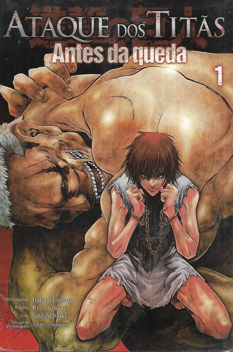Panini Mangas Brasil - Ataque dos Titãs - Antes da Queda #3 Com o objetivo  de encontrar um titã e comprovar a própria humanidade, Kuklo se infiltra em  uma expedição para fora