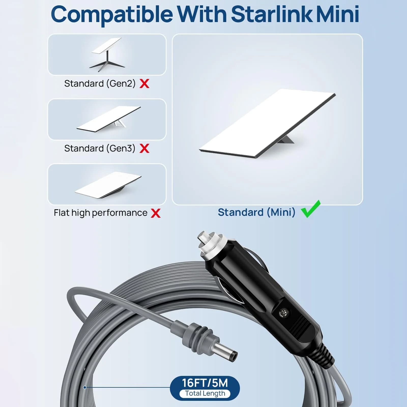 Cabo 12v Starlink Mini - Adaptador pra Carro - Plebeu Games - Tudo para ...