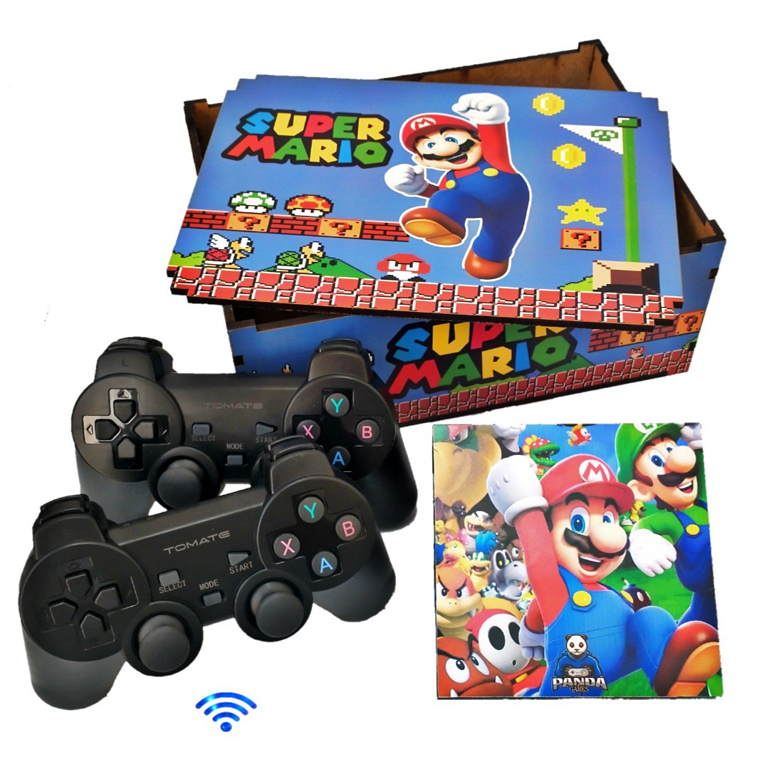 Vídeo Game Retro Box Multijogos + 1 Controle sem fio + 12.000 Jogos Top -  64Gb em Promoção na Americanas