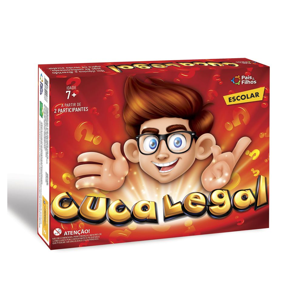 Jogo de Tabuleiro infantil - Cuca Legal - Pais e Filhos