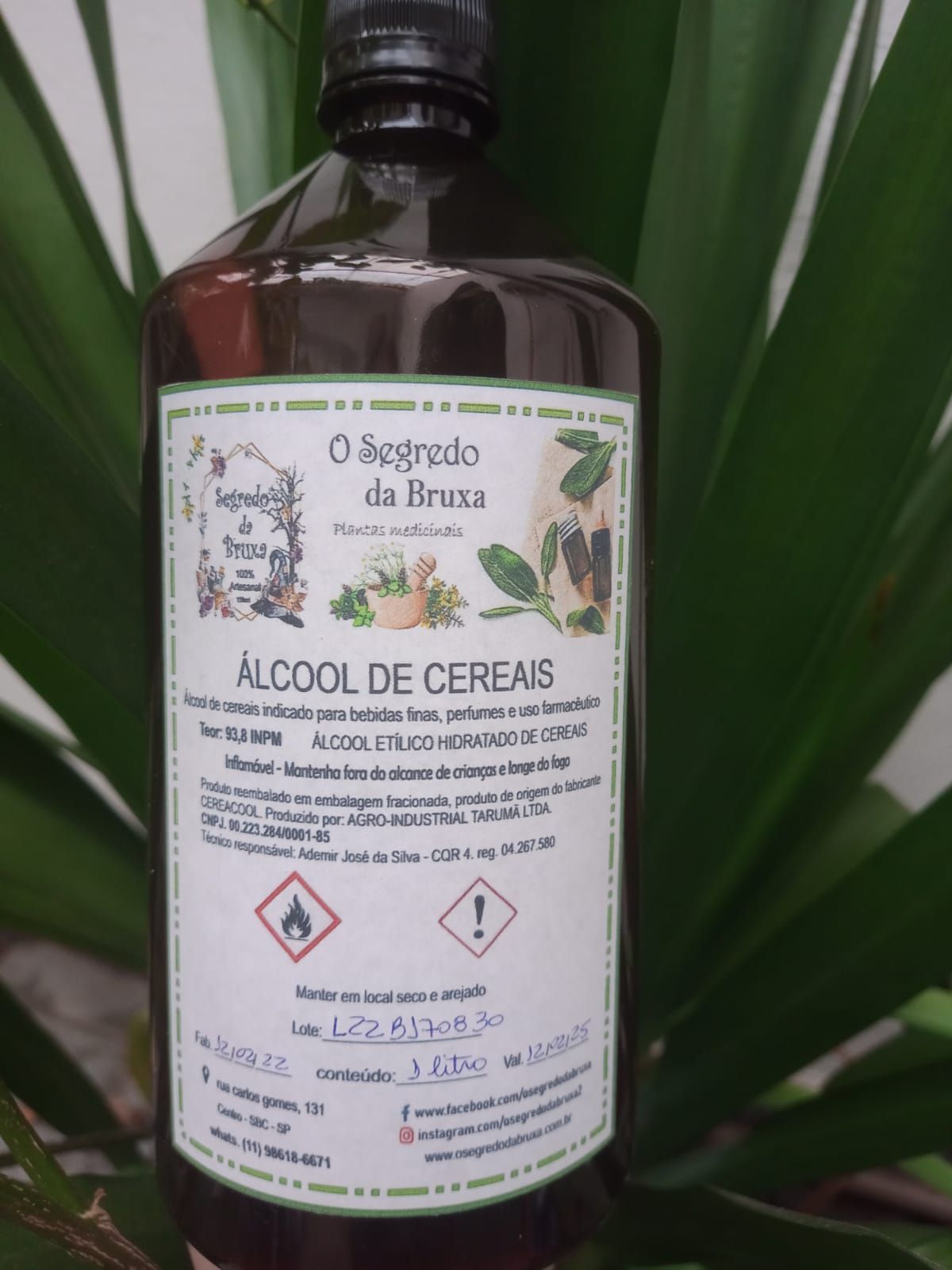 Álcool cereais, tintura, ervas O segredo da Bruxa Álcool cereais, tintura, ervas O segredo da Bruxa