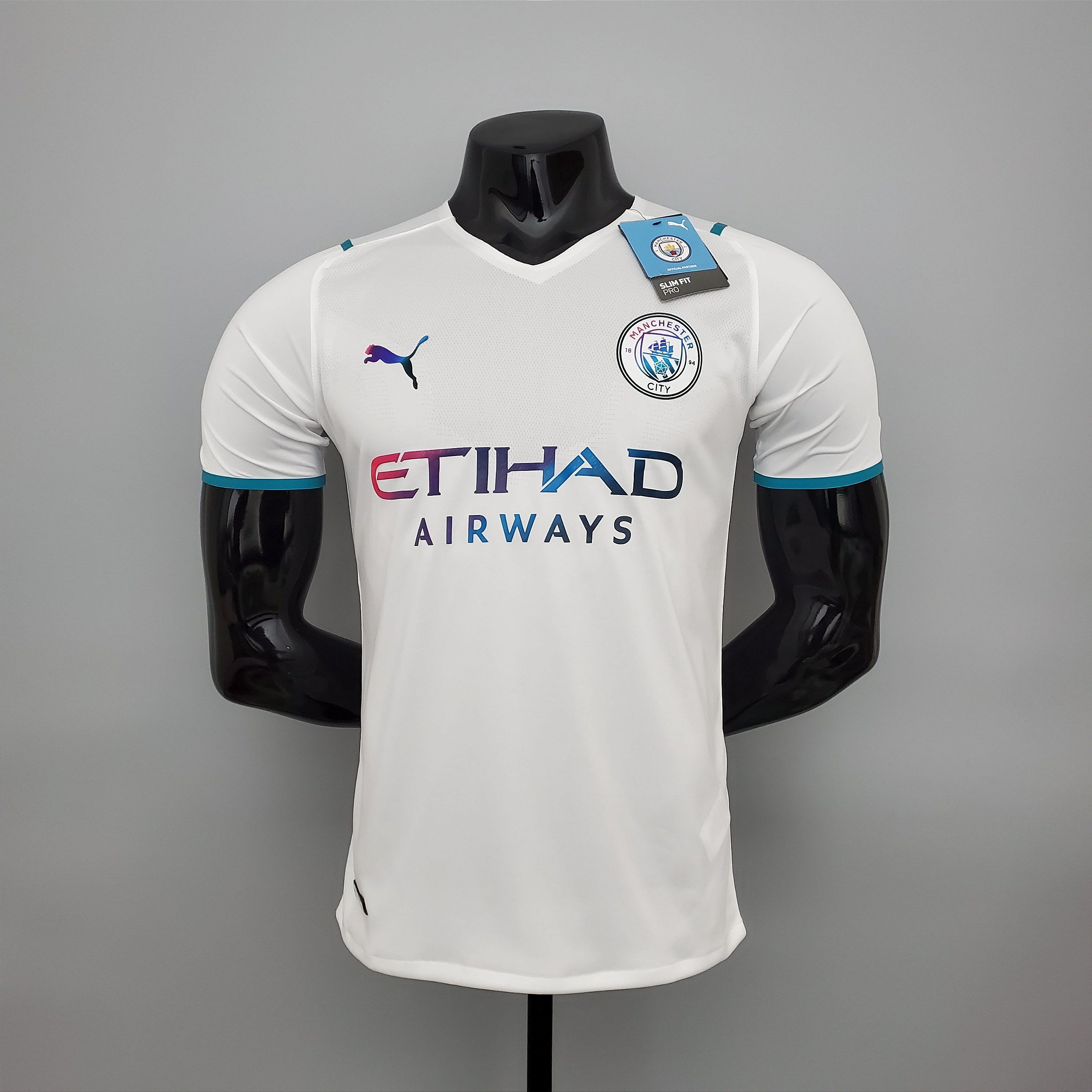 Camisa Manchester City Home 21/22 Jogador Masculina - Frete Grátis