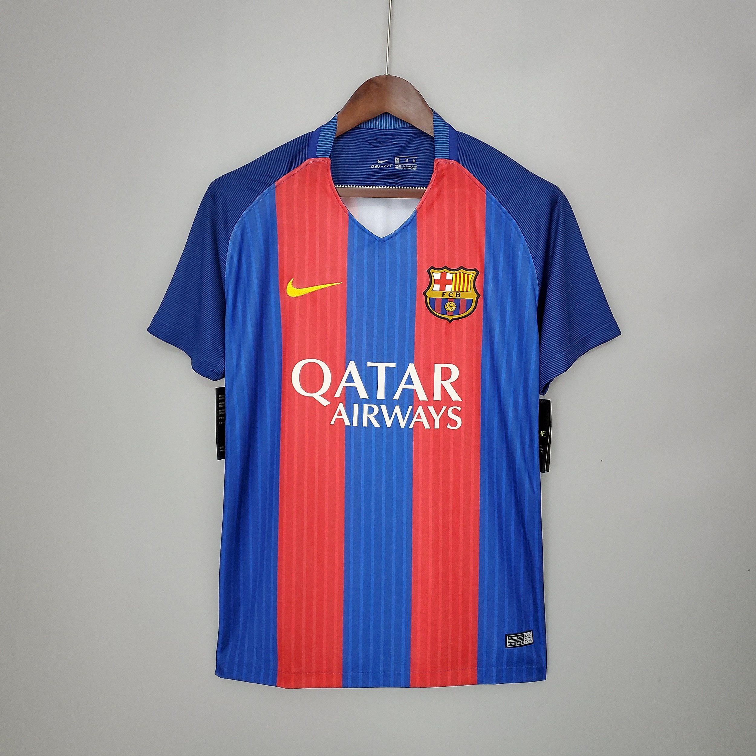 Camisa Barcelona Retrô 16/17 Home - Shop Futebol