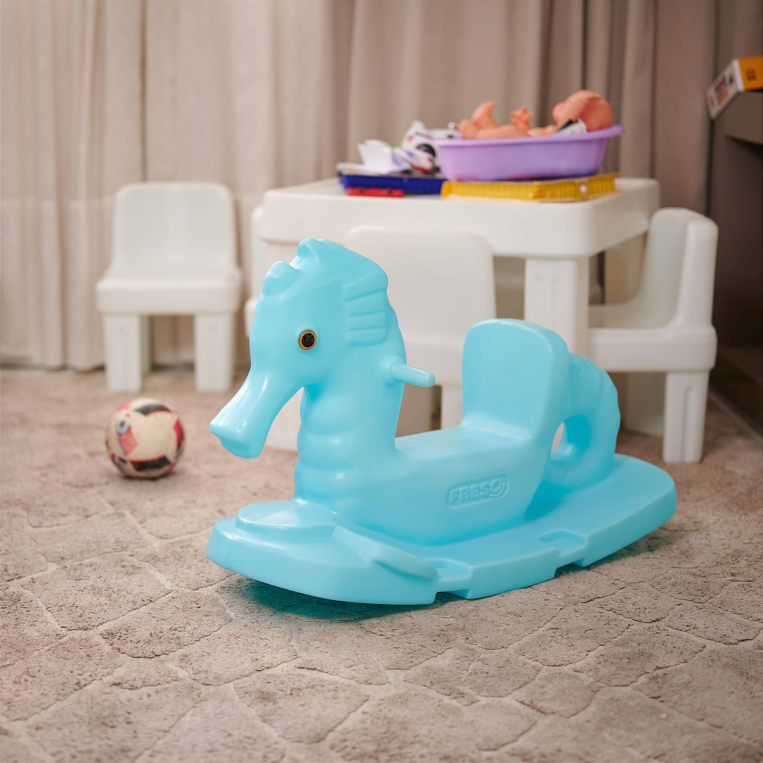 Gangorra Infantil de Plástico Cavalo Marinho Baby Dream Freso - Freso ...