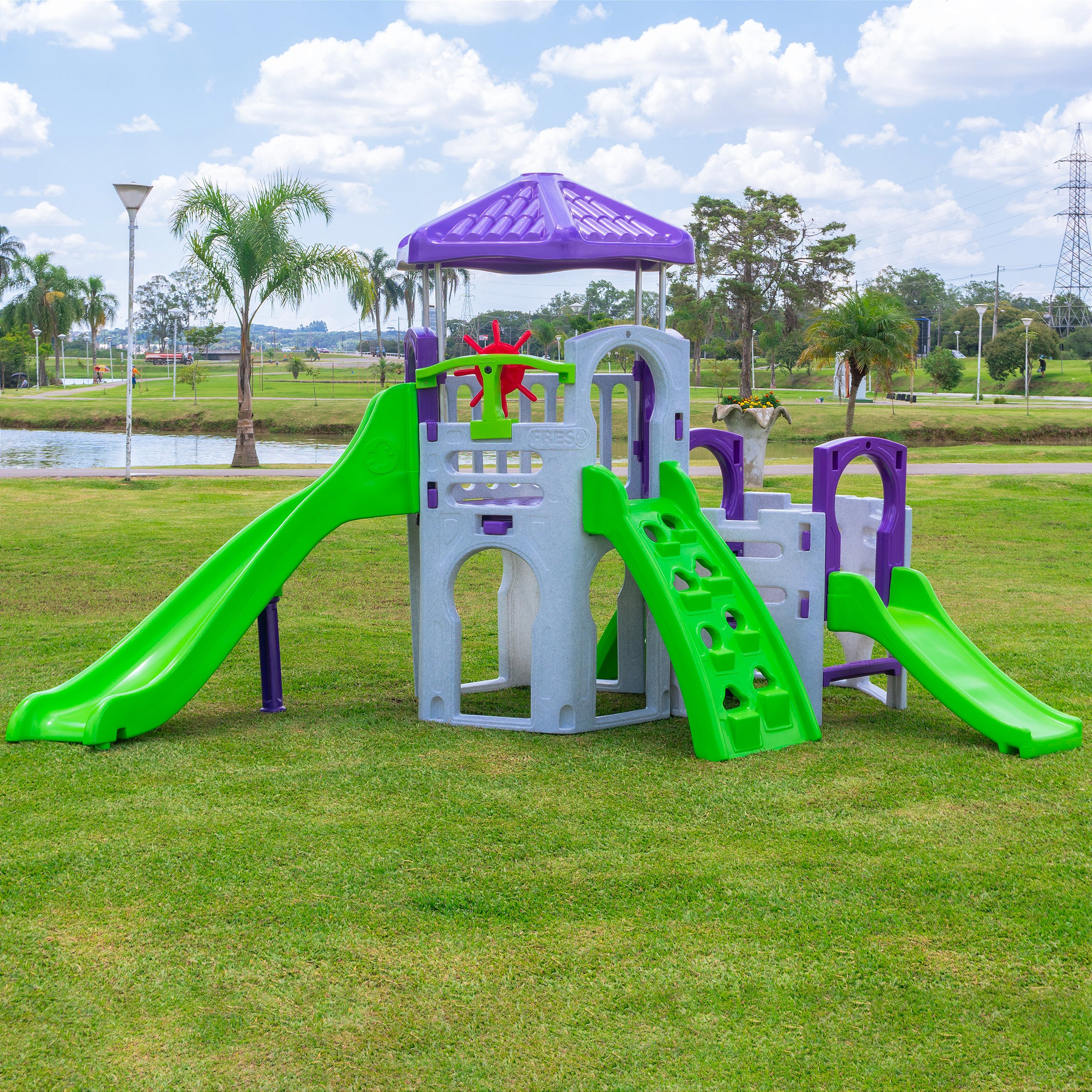 Playground Infinity Freso Com Escorregador Infantil Freso Loja Oficial Playgrounds