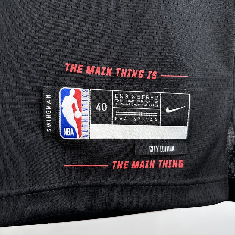 Nike Men's Nba Miami Heat City Edition Swingman Jersey 23 - DX8538-010