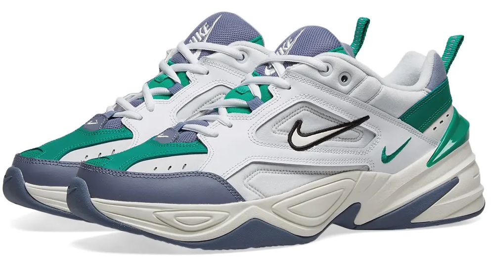 nike m2k tekno olive green