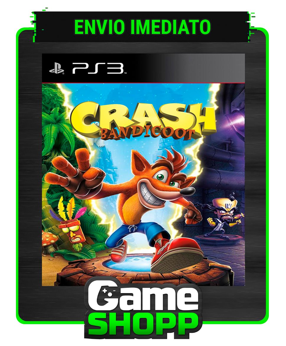 Crash Bandicoot Trilogy - Ps3 - Midia Digital - GameShopp
