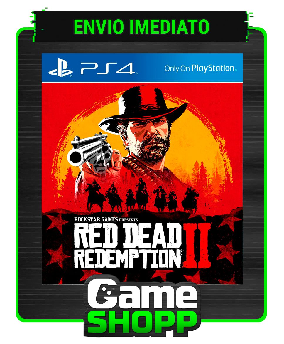 Red Dead Redemption 2 - PS4 - Rockstar Games - Jogos de Ação