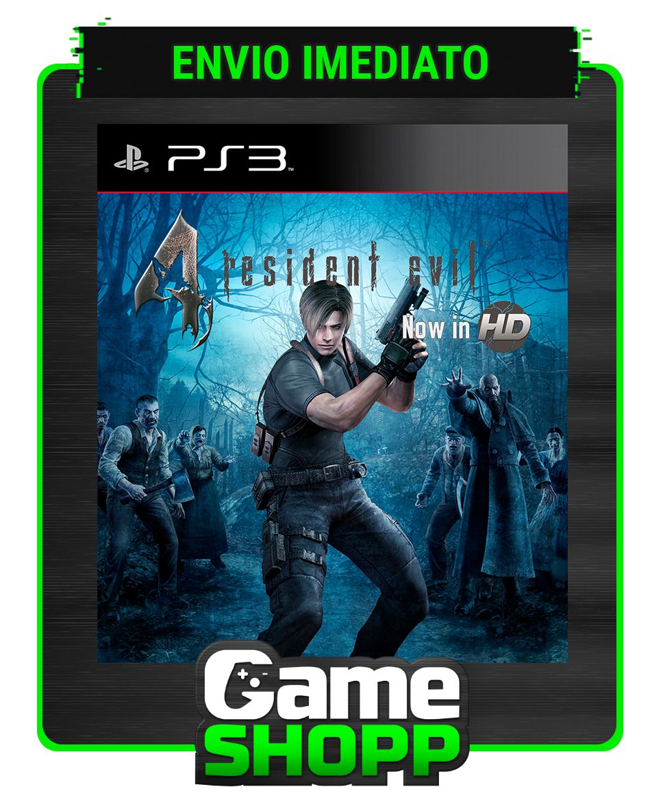 Resident Evil 4 - Ps3 - Midia Digital - GameShopp