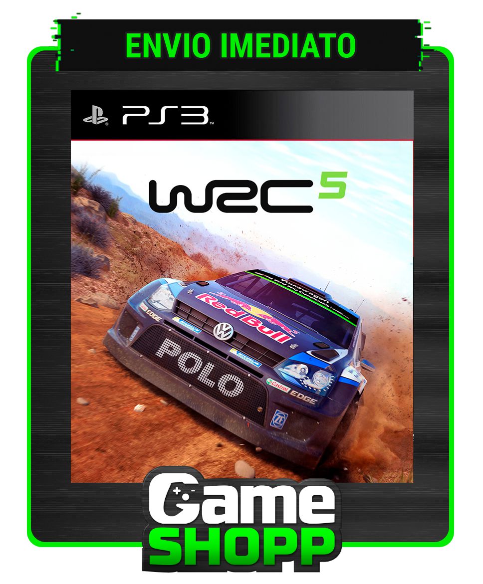 Wrc 5 - Fia World Rally Championship - Ps3 - Midia Digital - GameShopp