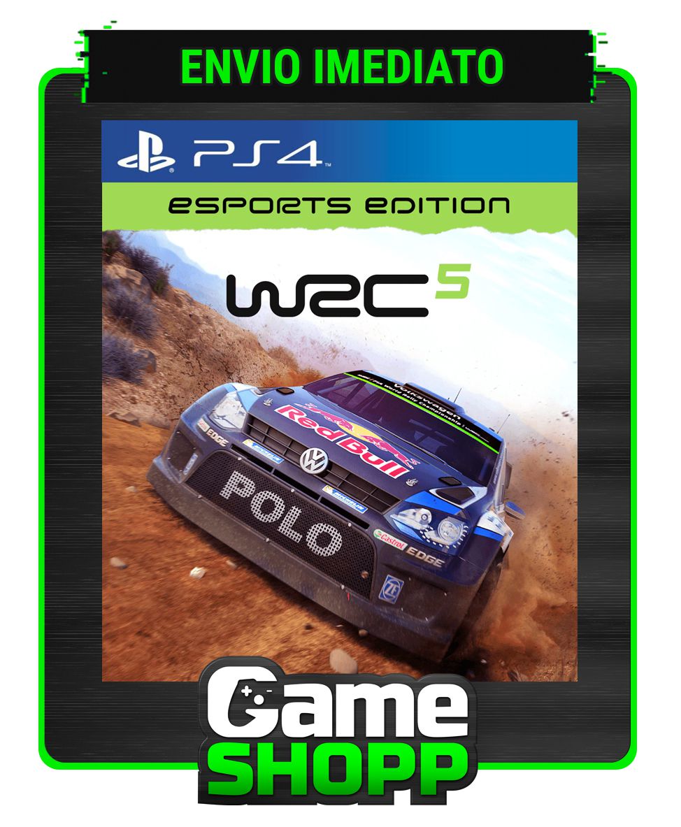 WRC 5 ESPORTS EDITION - Ps4 Digital - Edição Padrão - GameShopp