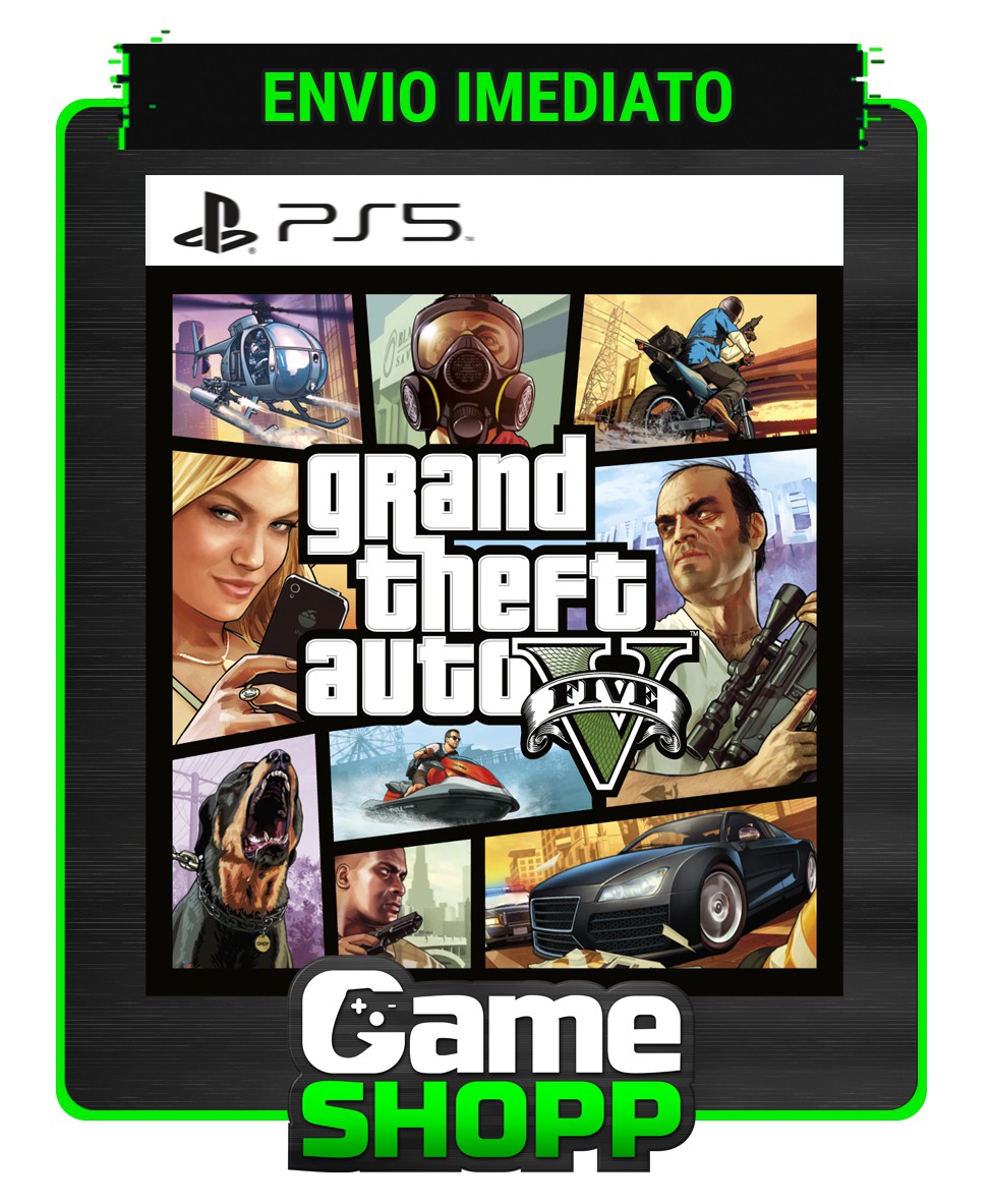 Grand Theft Auto V: Edição Premium PS4 - Código Digital